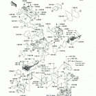 Teryx4 LE (KRT800-CEF) Детали рамы (зад.)