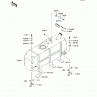 Mule 4010 Trans4x4 (KAF620-REFA) Топливный бак