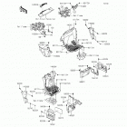 Teryx LE (KRF800-CEF) Детали рамы (фронт)