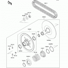 Teryx4 LE (KRT800-CEF) Driven converter  /  drive belt