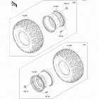 Mule 4000 (KAF620-PEF) Wheels  /  tires