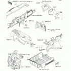 Teryx4 LE (KRT800-CEF) Наклейки предупреждения
