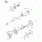 Mule 4000 (KAF620-PEF) Трансмиссия