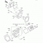 Mule 4010 Trans4x4 (KAF620-REFA) Головка цилиндра