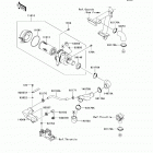 Mule 4010 Trans4x4 Camo (KAF620-SEF) Воздухозаборник