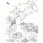 Teryx (KRF800-BEF) Guards  /  cab frame