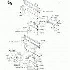 Mule 4000 (KAF620-PEF) Заднее крыло