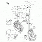 Mule 610 4x4 XC SE (KAF400-FEF) Управление