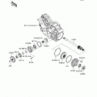 Teryx4 LE (KRT800-CEF) Передняя коническая зубчатая передача