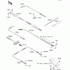Mule 4000 (KAF620-PEF) Тросы управления