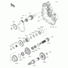 Mule 610 4x4 XC SE (KAF400-FEF) Трансмиссия