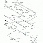 Mule 4010 4x4 (KAF620-MEF) Тросы управления