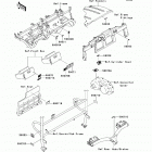 Mule 4000 (KAF620-PEF) Наклейки предупреждения