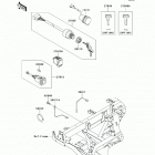 Mule 4000 (KAF620-PEF) Замок зажигания