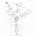 Mule 610 4x4 XC SE (KAF400-FEF) Карбюратор