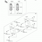 Mule 4000 (KAF620-PEF) Амортизатор