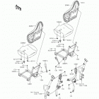 Teryx Camo (KRF800-DEF) Сидение