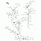 Mule 610 4x4 XC SE (KAF400-FEF) Рачаг переключения