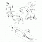 Teryx LE (KRF800-CEF) Глушитель
