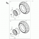 Mule 610 4x4 XC SE (KAF400-FEF) Wheels  /  tires