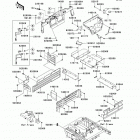 Mule 4010 Trans4x4 (KAF620-REFA) Рама ,крепежные детали