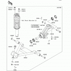 Mule 4010 4x4 (KAF620-MEF) Передняя подвеска