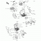 Teryx (KRF800-BEF) Детали рамы (фронт)