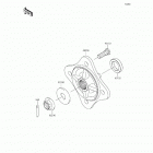 Teryx LE (KRF800-CEF) Rear hubs  /  brakes
