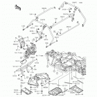 Teryx Camo (KRF800-DEF) Guards  /  cab frame