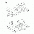 Teryx (KRF800-BEF) Задняя подвеска