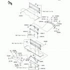 Mule 4010 Trans4x4 (KAF620-REFA) Заднее крыло