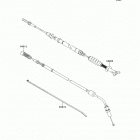 Teryx4 LE (KRT800-CEF) Тросы управления