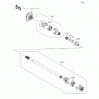 Teryx (KRF800-BEF) Кардан