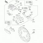 Teryx4 LE (KRT800-CEF) Передний тормоз