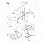 Mule 610 4x4 XC SE (KAF400-FEF) Передний ящик