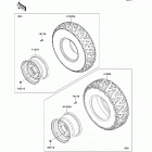 Teryx4 Camo (KRT800-DEF) Wheels  /  tires