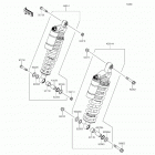 Teryx (KRF800-BEF) Амортизатор