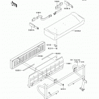 Mule 4000 (KAF620-PEF) Сидение
