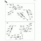 Teryx4 LE (KRT800-CEF) Клапана