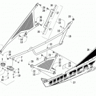 WILDCAT 4X BLUE Front door assembly