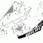 WILDCAT X BLUE Door assembly
