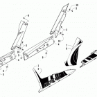 WILDCAT 4X BLUE Side panel assembly