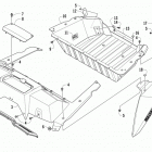 WILDCAT ORANGE Cargo box and taillight assembly