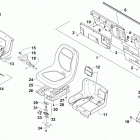 PROWLER 700 XTX BLUE Сидение