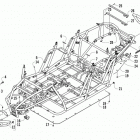 WILDCAT 4 LTD ORANGE Frame, headlights, and related parts