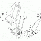 WILDCAT 4 LTD ORANGE Переднее сидение