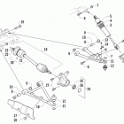 PROWLER 1000 XTZ RED Передняя подвеска