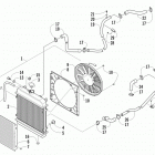 PROWLER 700 XTX BLUE Охлаждение