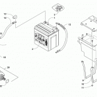 PROWLER 1000 XTZ RED Battery and starter motor assembly