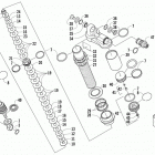 WILDCAT 4X BLUE Rear suspension shock absorber